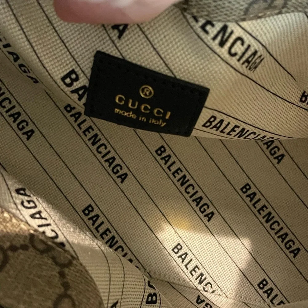 Gucci X Balenciaga The Hacker Project Small Ville Bag NEW Limited Edition - Picture 4 of 14